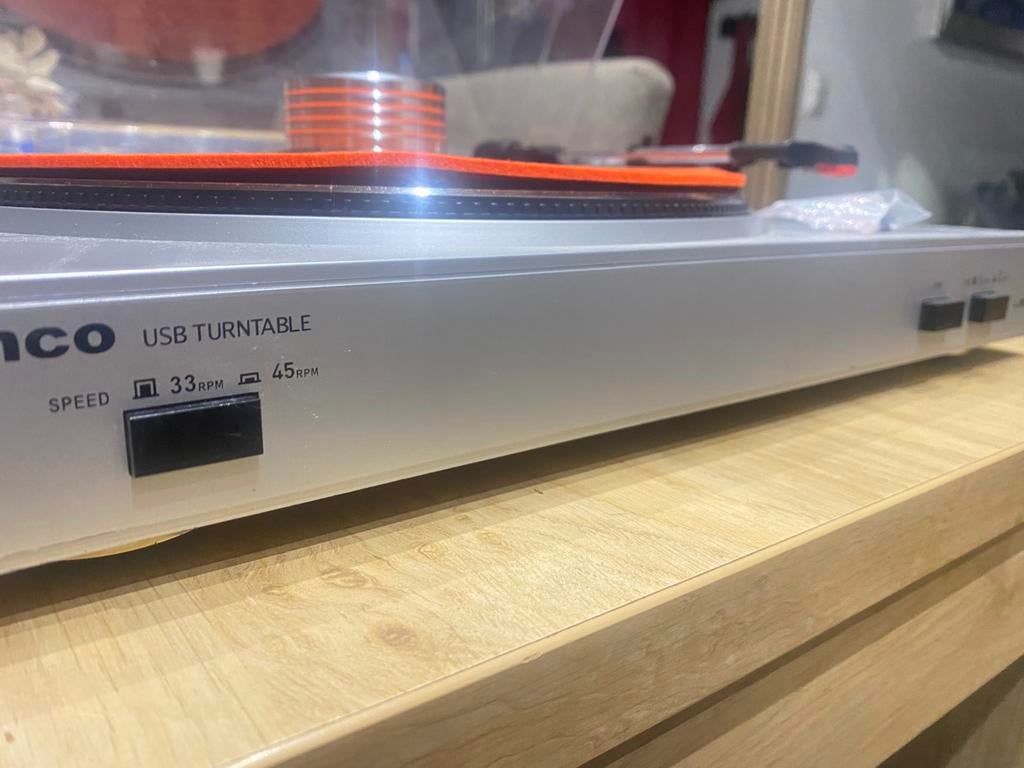 Platine vinyle Lenco, Audio, Tv en Foto, Platenspelers, Gebruikt, USB-aansluiting, Platenspeler, Ophalen