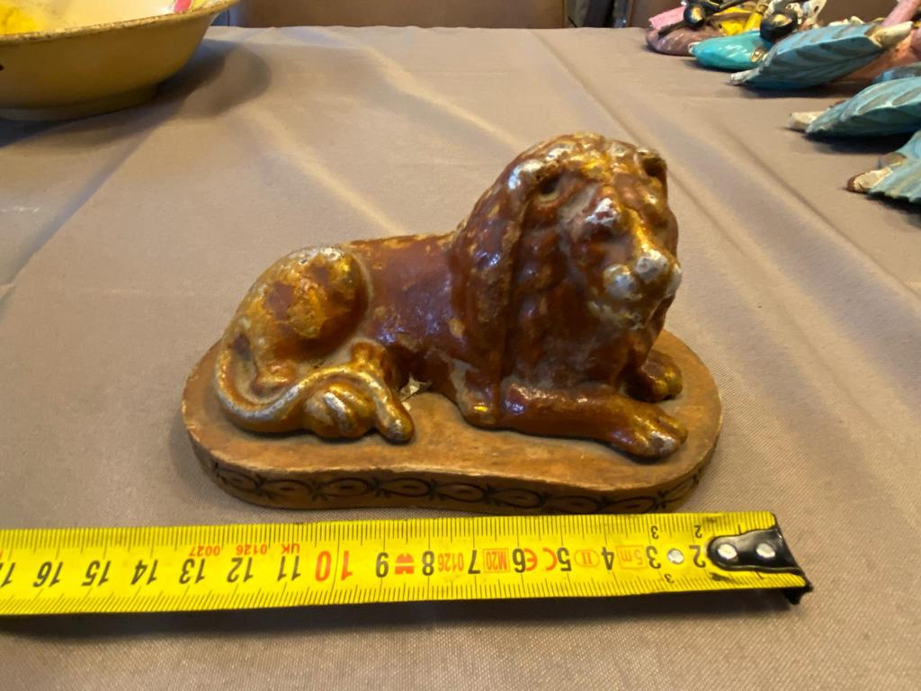 figurine lion, Enlèvement ou Envoi, Utilisé, Animal