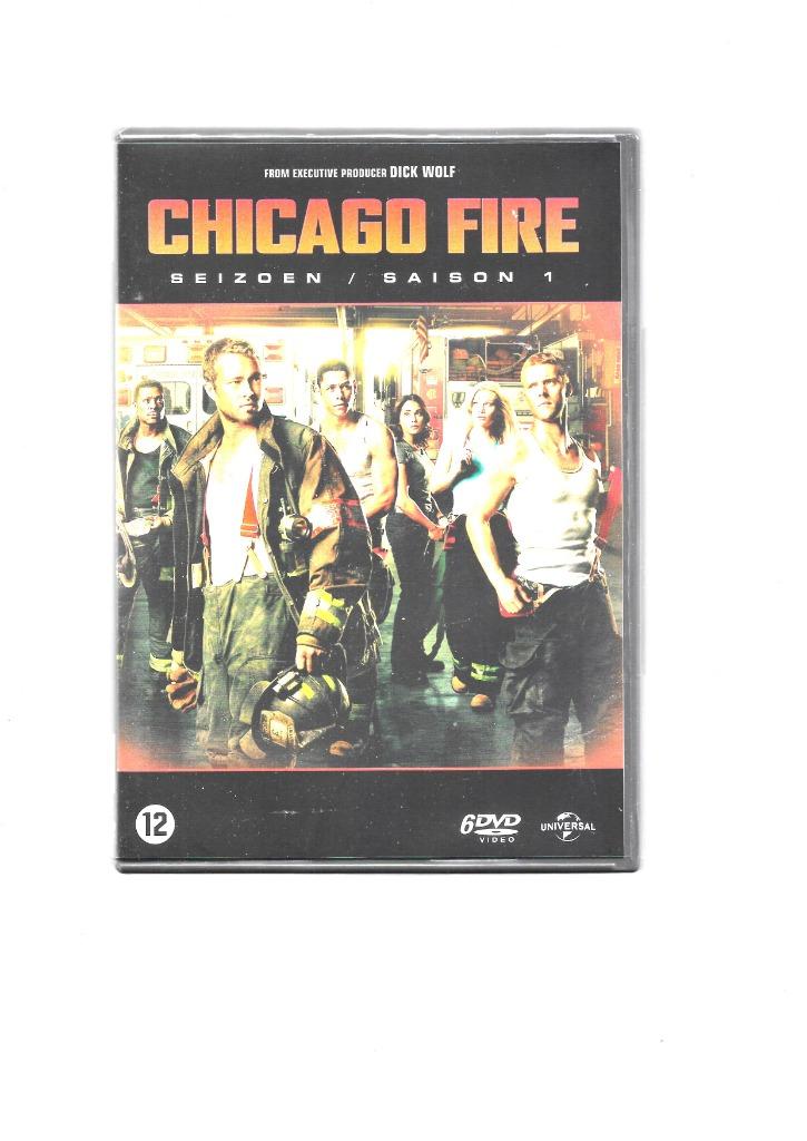 Chicago fire - seizoen 1 - 5 dvd's, Vanaf 12 jaar, Verzenden, Gebruikt