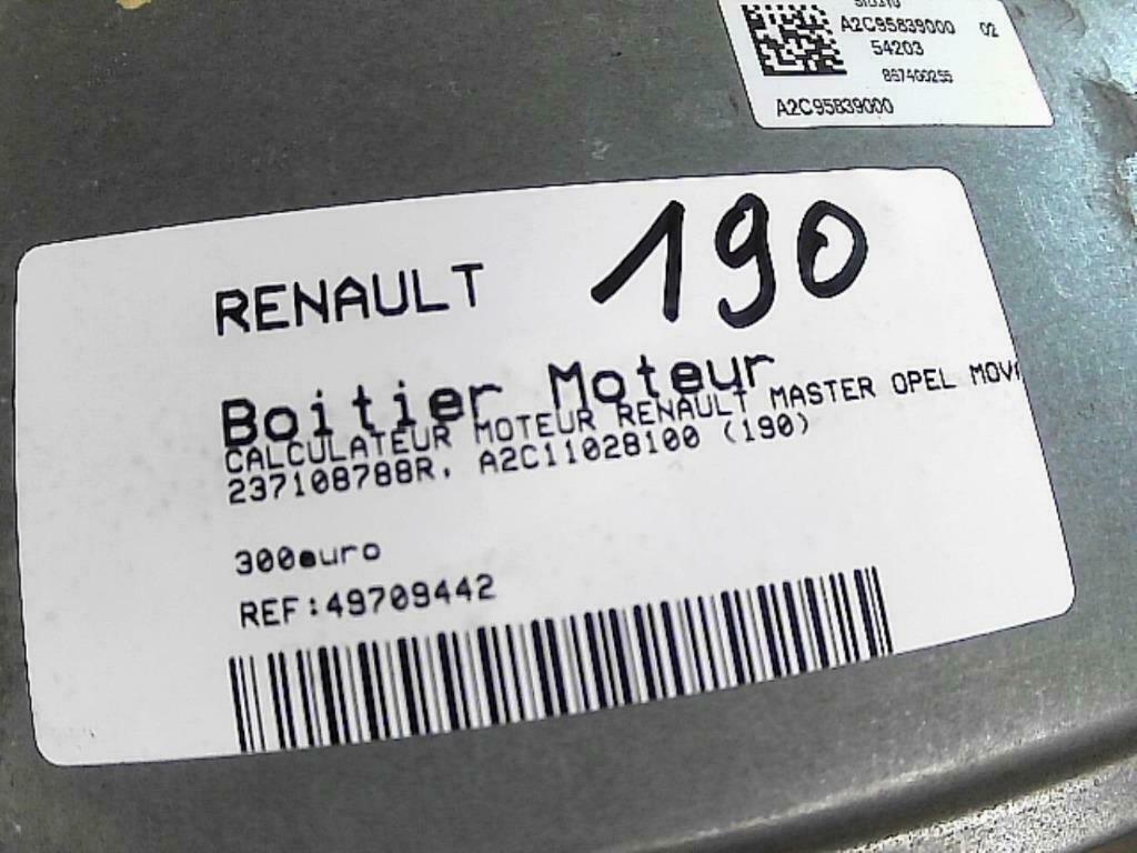 Boitier moteur Renault Master 2.3DCi 81 KW 237108788R (190), Enlèvement ou Envoi, Utilisé, Renault