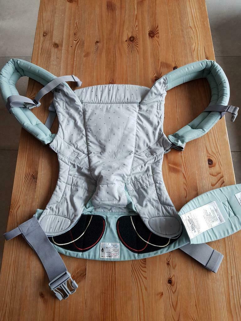 Draagzak Ergobaby Adapt frosted mint, Kinderen en Baby's, Zo goed als nieuw, Buik, Rug of Zij, Draagzak, Ophalen