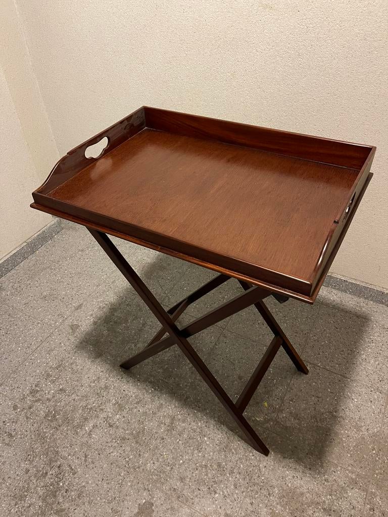 Table d’appoint, buttler tray avec plateau, Maison & Meubles, Accessoires pour la Maison | Plateaux, Utilisé, Bois, Rectangulaire