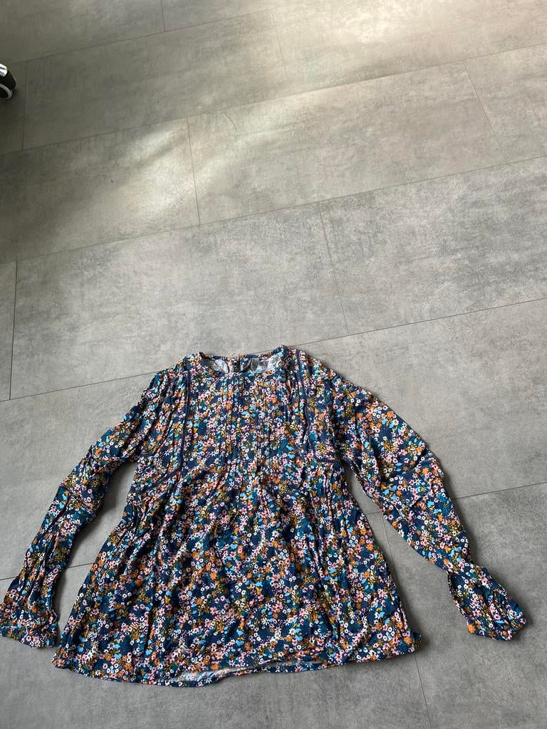Gebloemde longsleeve 14 jaar, Kinderen en Baby's, Kinderkleding | Maat 164, Losan, Gebruikt, Meisje, Ophalen of Verzenden