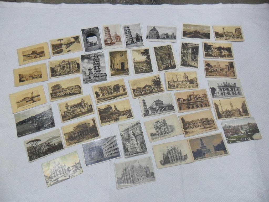 Vintage cpa un peu partout en Italie Roma Napoli Milano Pisa, Collections, Enlèvement ou Envoi, Italie