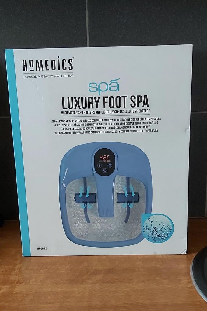 SPA pédicure HOMEDICS, Sport en Fitness, Gezondheidsproducten en Wellness, Zo goed als nieuw, Ophalen of Verzenden