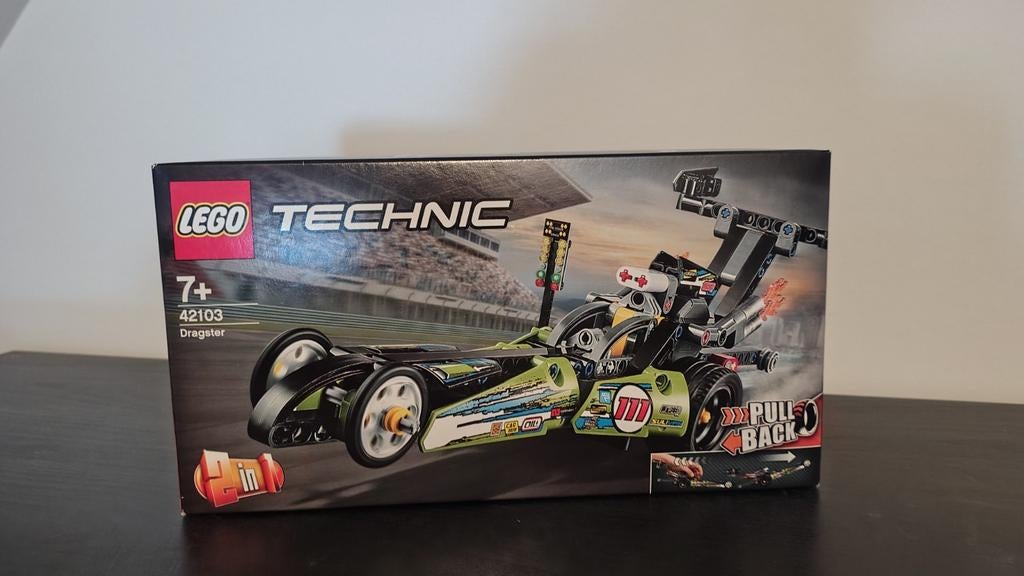 lego 42103 Dragster technic, Ophalen of Verzenden, Nieuw, Lego