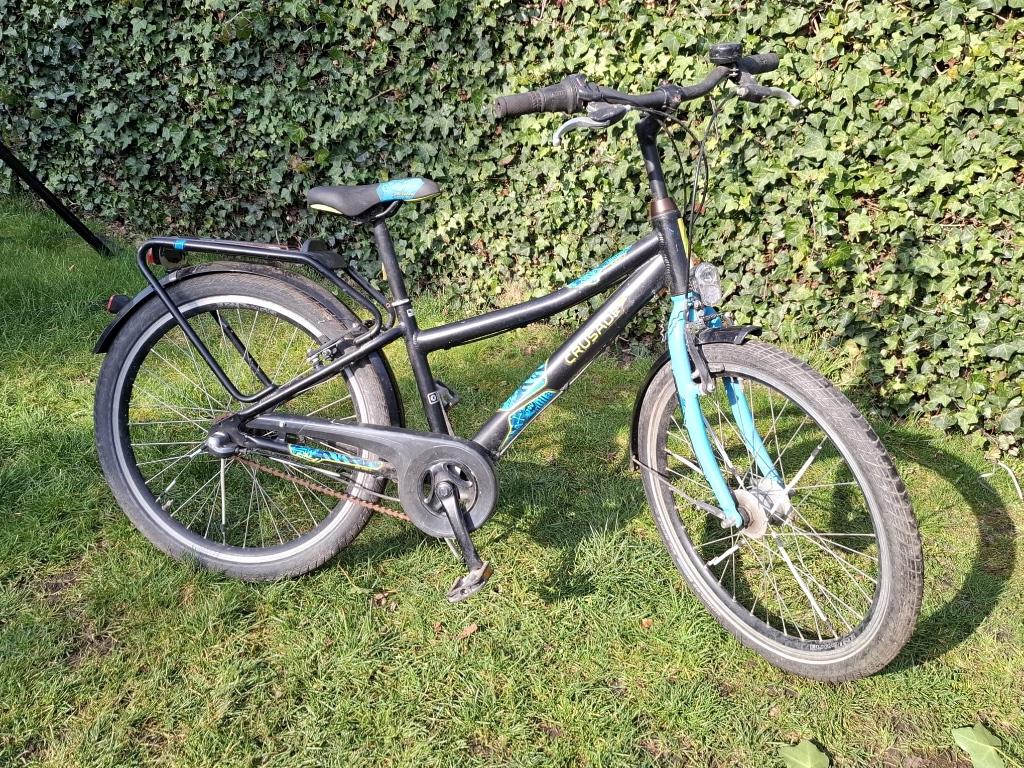 Sportieve Jongensfiets PUKY CRUSADER met terugtraprem,24inch, Gebruikt, Ophalen, 26 inch of meer, Versnellingen