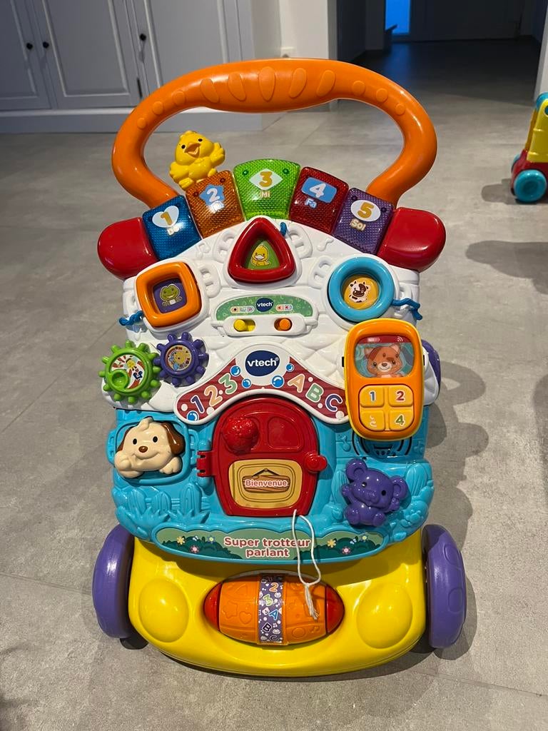 VTech Super Trotteur Parlant 2‑en‑1, Enfants & Bébés, Jouets | Vtech, Enlèvement, Comme neuf