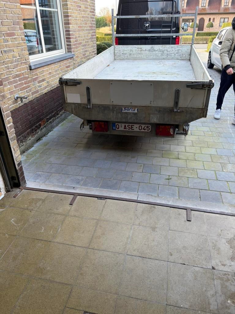 Aanhangwagen Saris 2.7 ton, Enlèvement, Utilisé