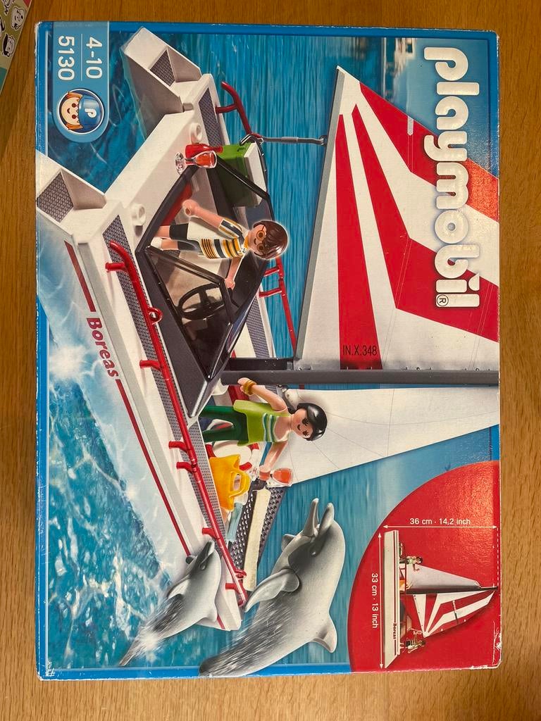 Catamaran Playmobil 5130, Ophalen, Zo goed als nieuw