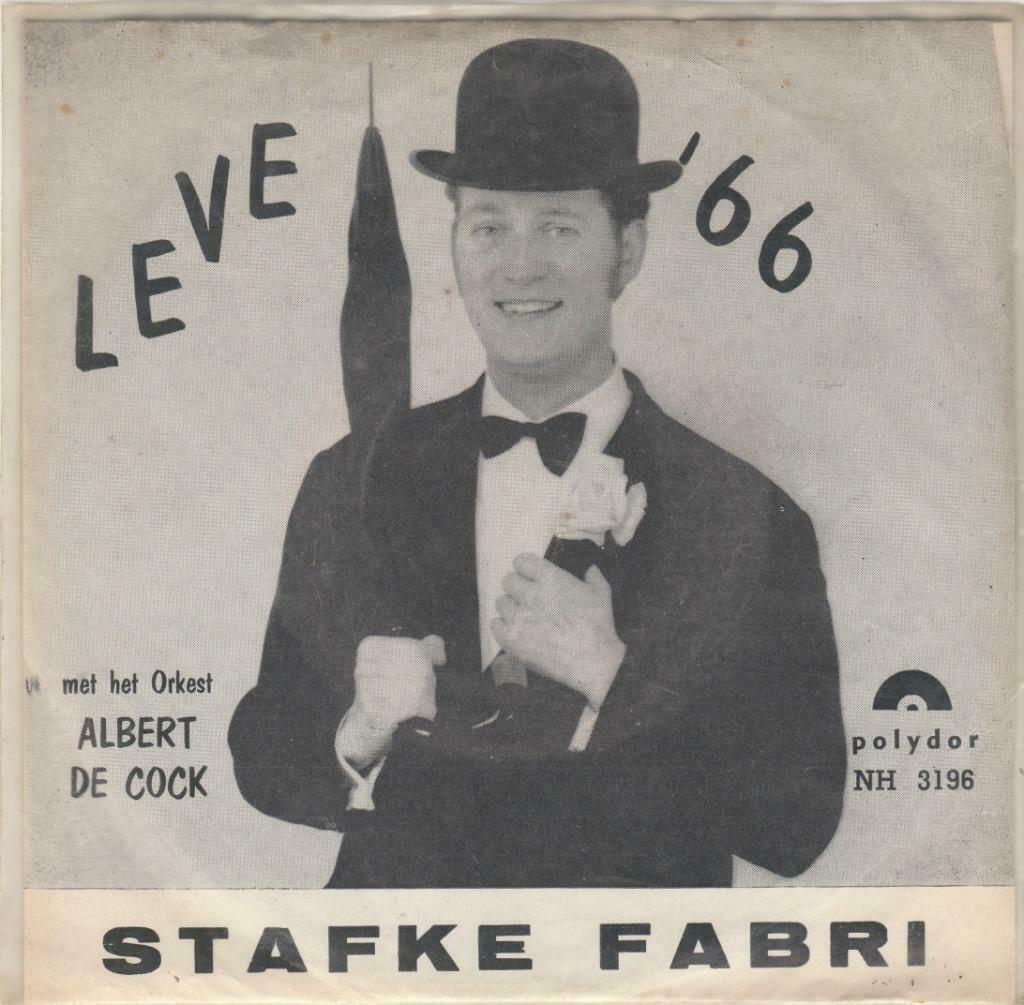 45T: Stafke Fabri: Leve '66, Cd's en Dvd's, Vinyl | Nederlandstalig, Ophalen of Verzenden, Gebruikt, Overige formaten