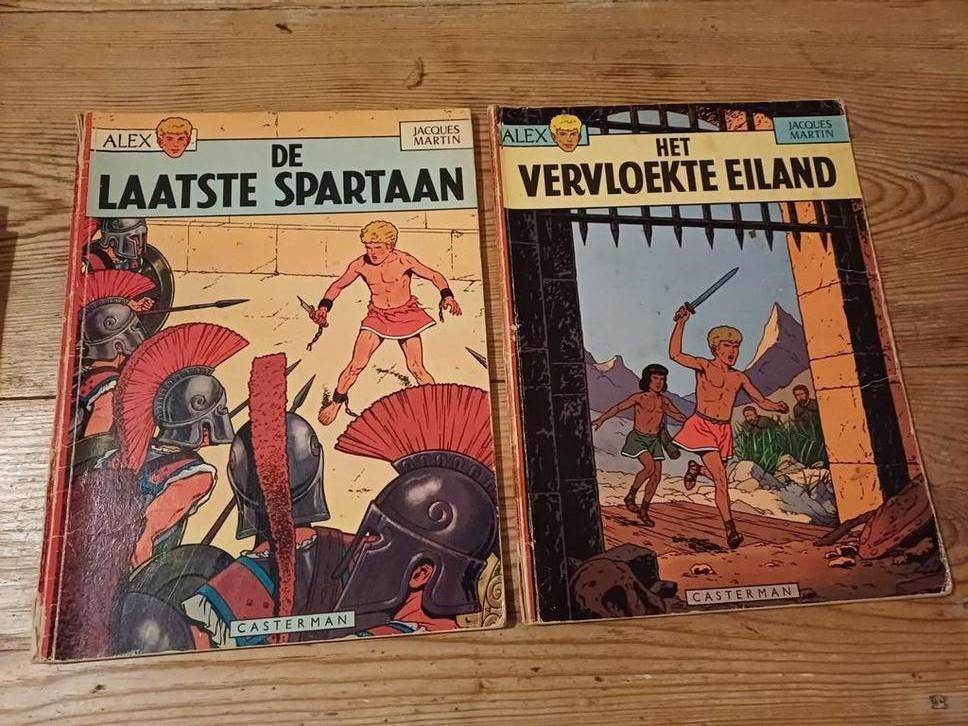 Lot Alex en Lefranc, Livres, BD, Utilisé, Plusieurs BD, Enlèvement ou Envoi