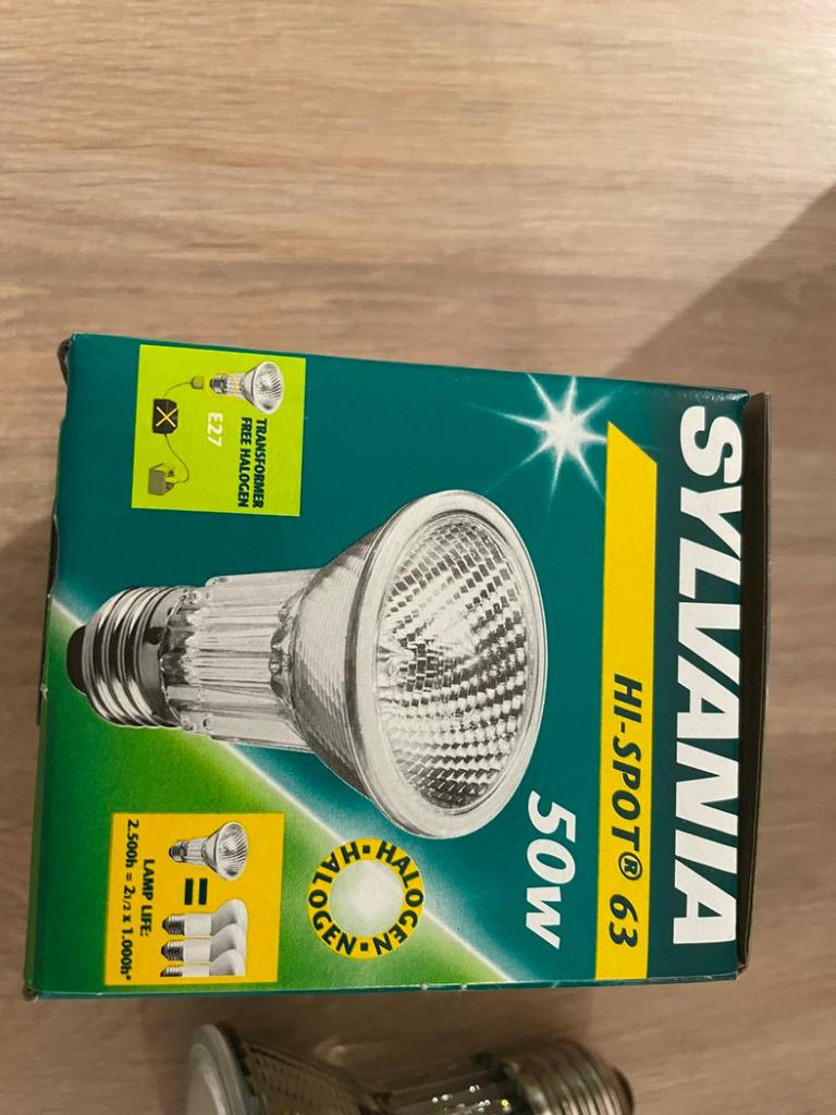 lampen: hi-spot sylvania, Ophalen of Verzenden