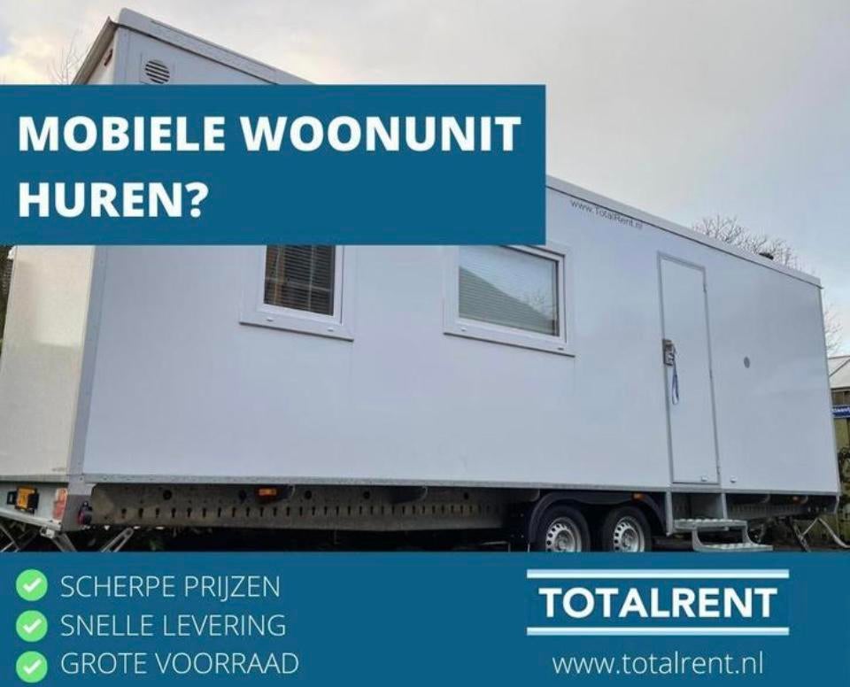 Te huur en te koop Woonunit woonunits diverse maten, Enlèvement, Neuf