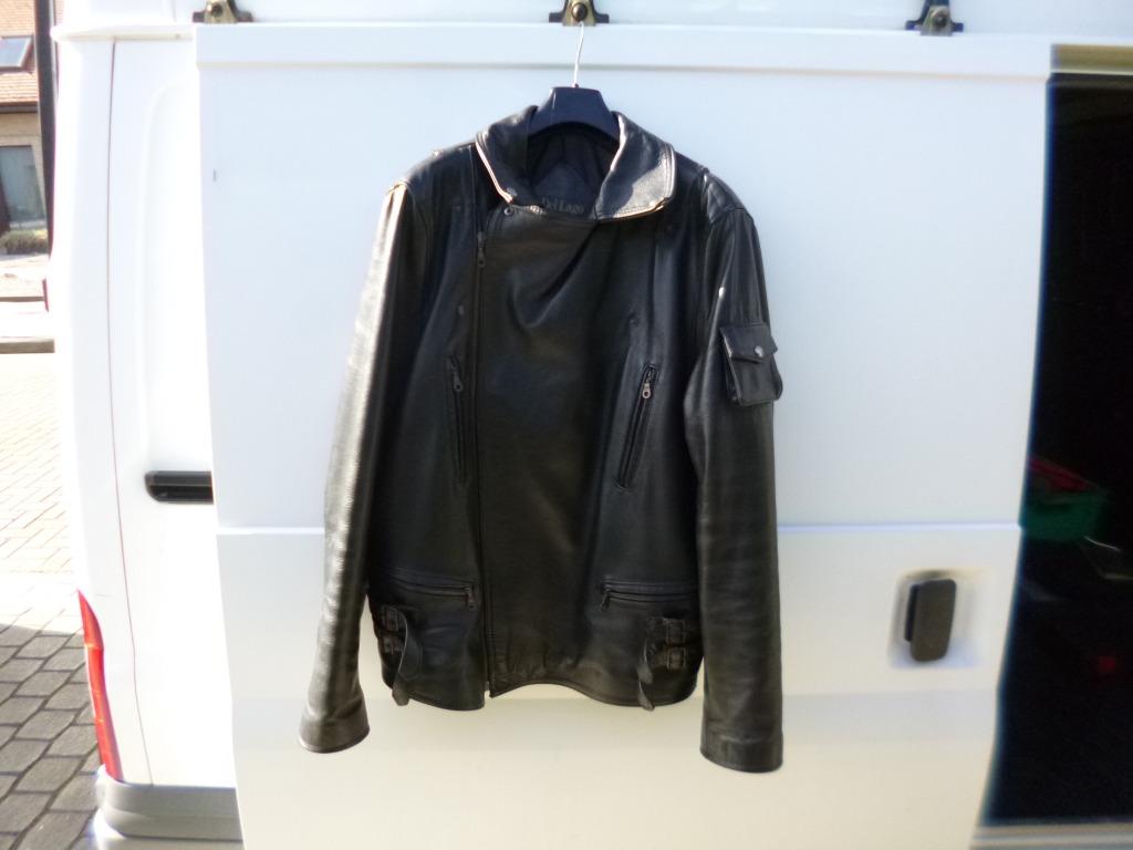 lederen vest/moto vest, Ophalen of Verzenden, Tweedehands, Jas | leer, Del lago