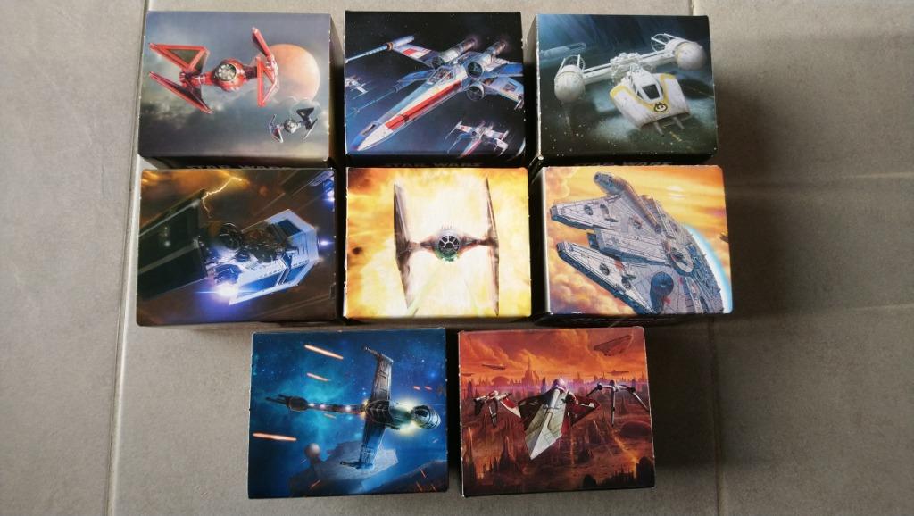 Star Wars X-Wing Miniatures, goodies, kaarthouders , box, Ophalen of Verzenden, Zo goed als nieuw, Spel