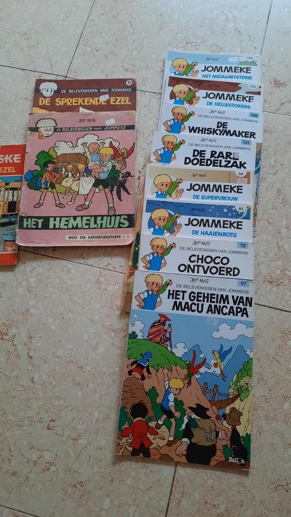 Jommekes boeken stuk, Enlèvement, Comme neuf
