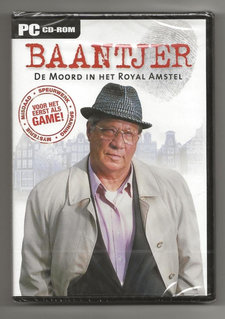 Baantjer - De moord in het Royal Amstel - vintage pc-game, Games en Spelcomputers, Ophalen of Verzenden, Nieuw