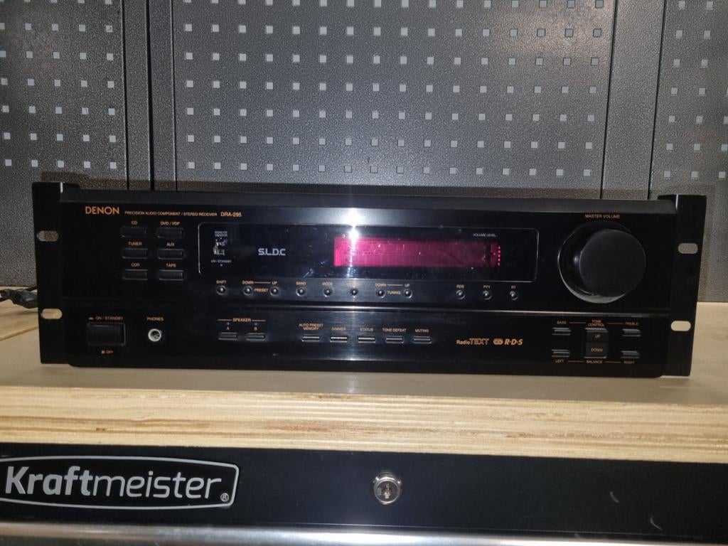 Récepteur stéréo Denon DRA-295 2x60w, Enlèvement ou Envoi, Utilisé, Analogique