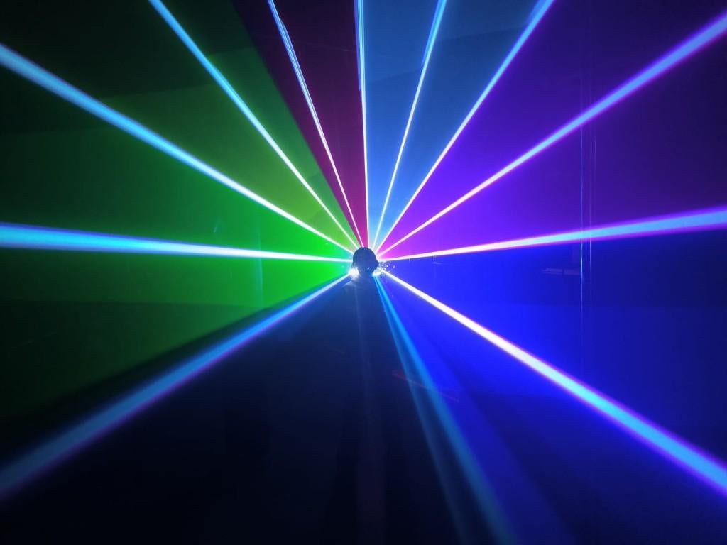 Nouveau laser polychrome 16W de première classe 50kpps, Ilda, Enlèvement ou Envoi, Neuf, Lumières, Couleur