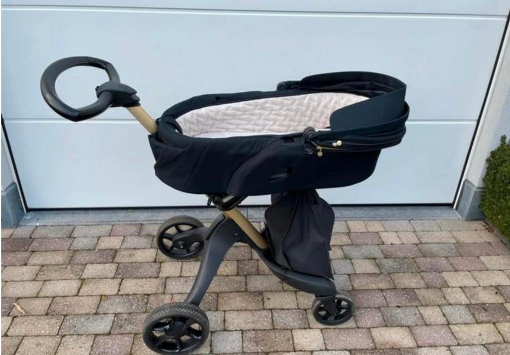 Stokke Buggy Xplory, Kinderen en Baby's, Ophalen, Zo goed als nieuw, Combiwagen, Verstelbare duwstang