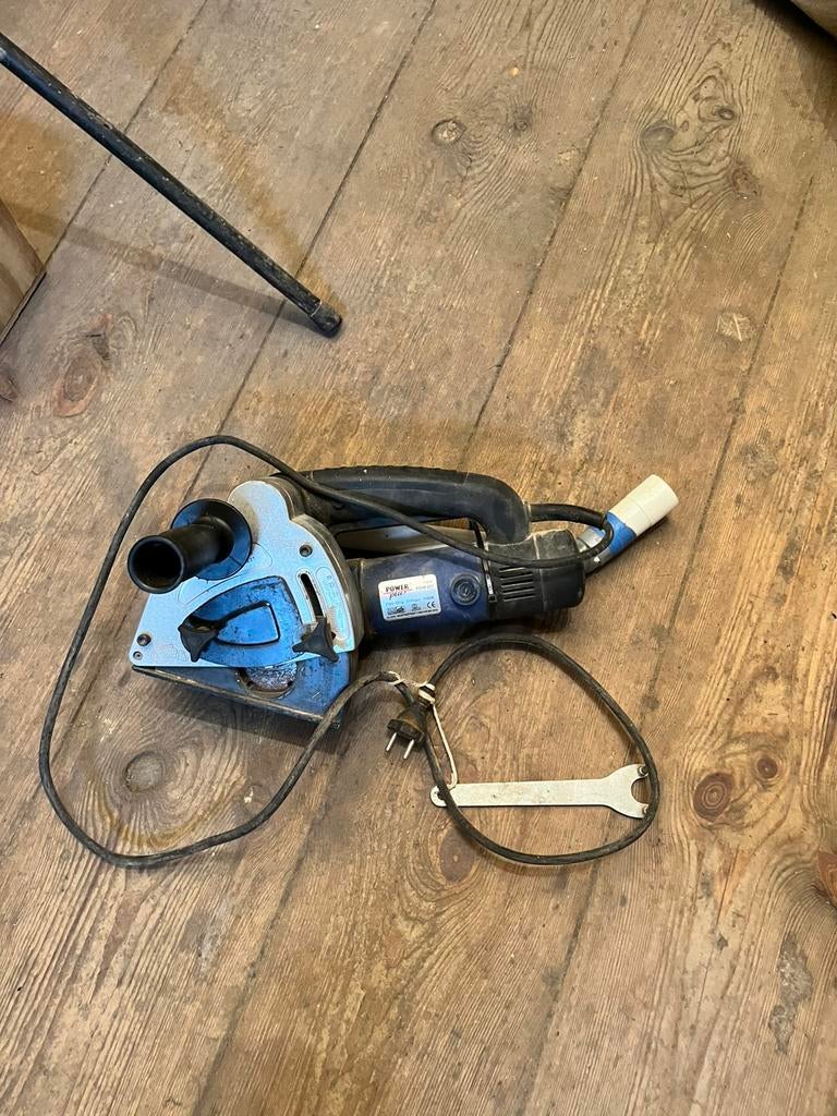 Sleufmachine, Ophalen, Gebruikt