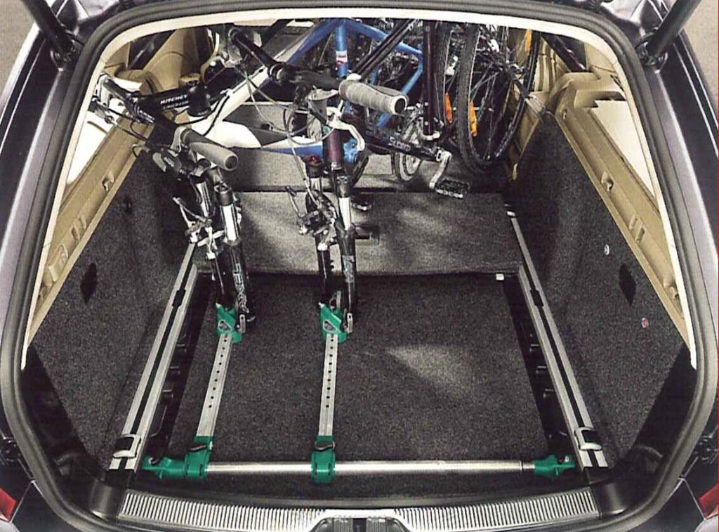 Porte vélos Skoda vélo dans coffre Octavia Superb Fabia Yeti, Enlèvement ou Envoi, 2 vélos, Comme neuf, Accessoire porte-vélos