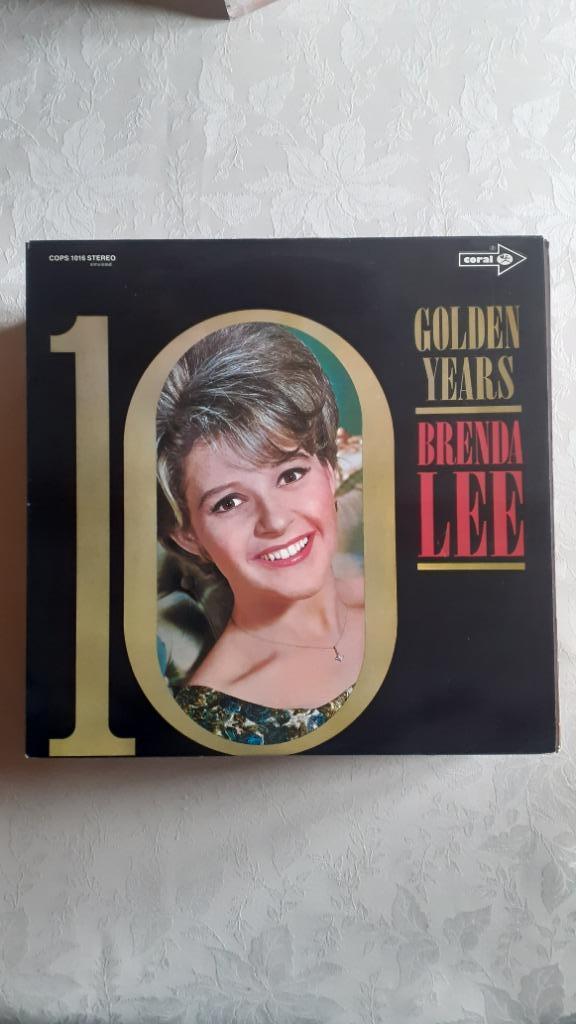 LP Brenda Lee - Golden years, Enlèvement ou Envoi, Utilisé, 12 pouces