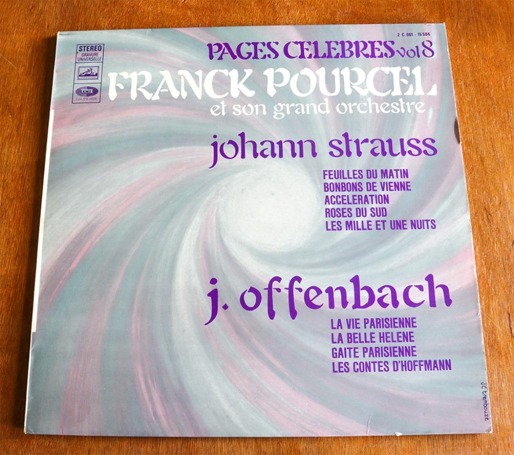 Vinyl LP Franck Pourcel - Pages Célebrès, Enlèvement ou Envoi, Utilisé