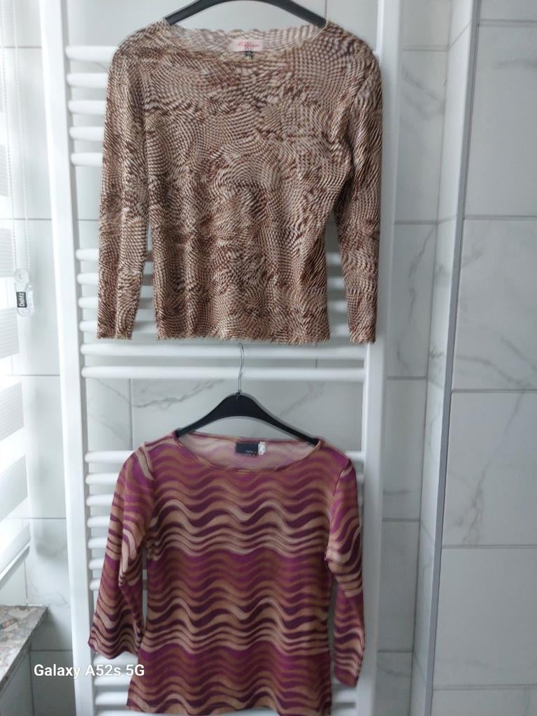 blouses légères tulles  médium RETHORIQUE 2 euros piece   E, Ophalen of Verzenden, Zo goed als nieuw
