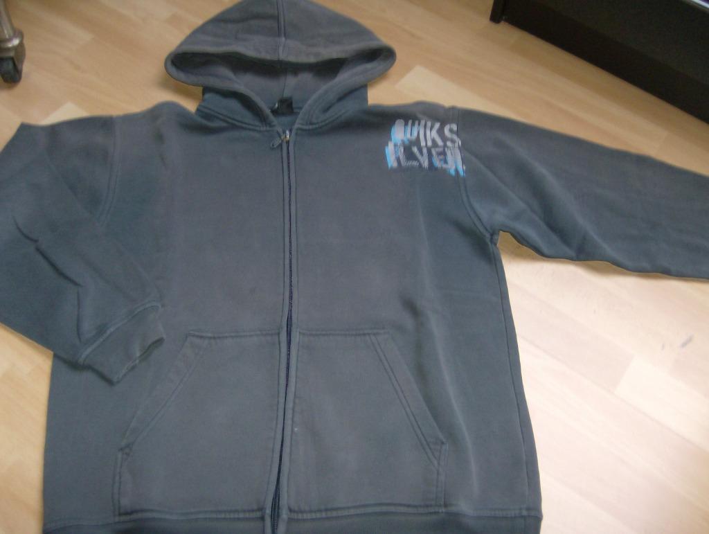 Trui met rits grijs merk quiksilver - maat 16, Gebruikt, Quiksilver, Trui of Vest, Ophalen of Verzenden
