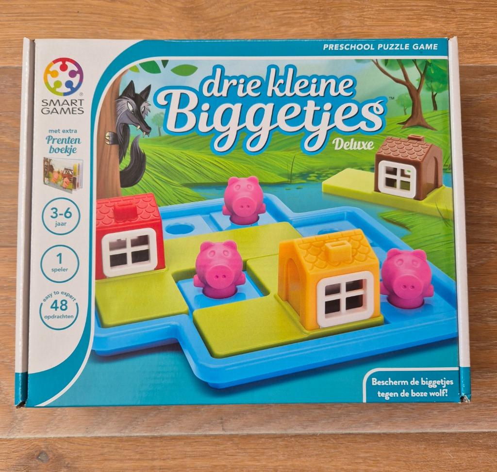 Drie kleine biggetjes Smart Games, Hobby en Vrije tijd, Ophalen, Zo goed als nieuw