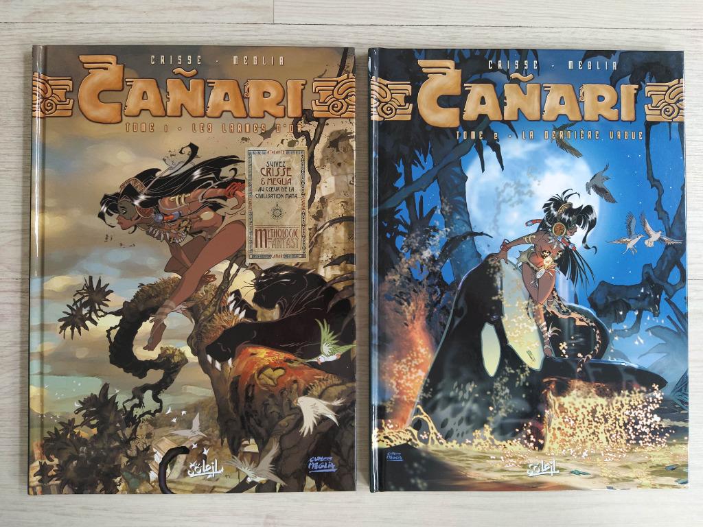 Cañari 1 et 2 (série complète) en EO et comme neuves, Série complète ou Série, Enlèvement ou Envoi, Comme neuf