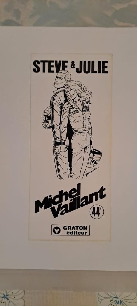 michel vaillant item!!, Boeken, Stripverhalen, Eén stripboek, Ophalen of Verzenden, Gelezen, Jean Graton