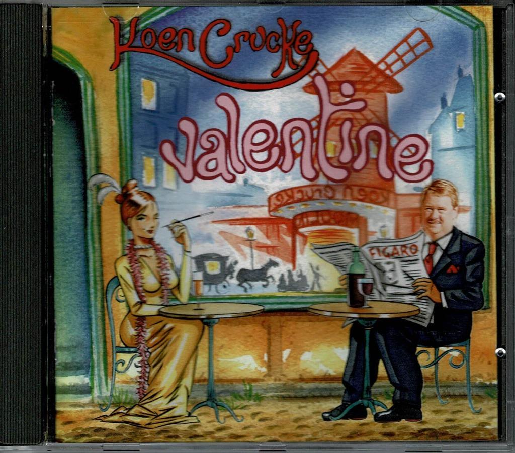 Koen Crucke - Valentine, Cd's en Dvd's, Ophalen of Verzenden, Zo goed als nieuw