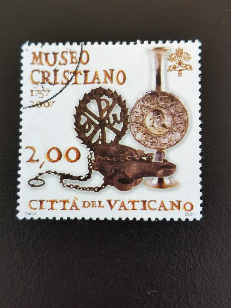 Vaticaanstad 2007 - 250 jaar Christelijk Museum, Ophalen of Verzenden, Gestempeld
