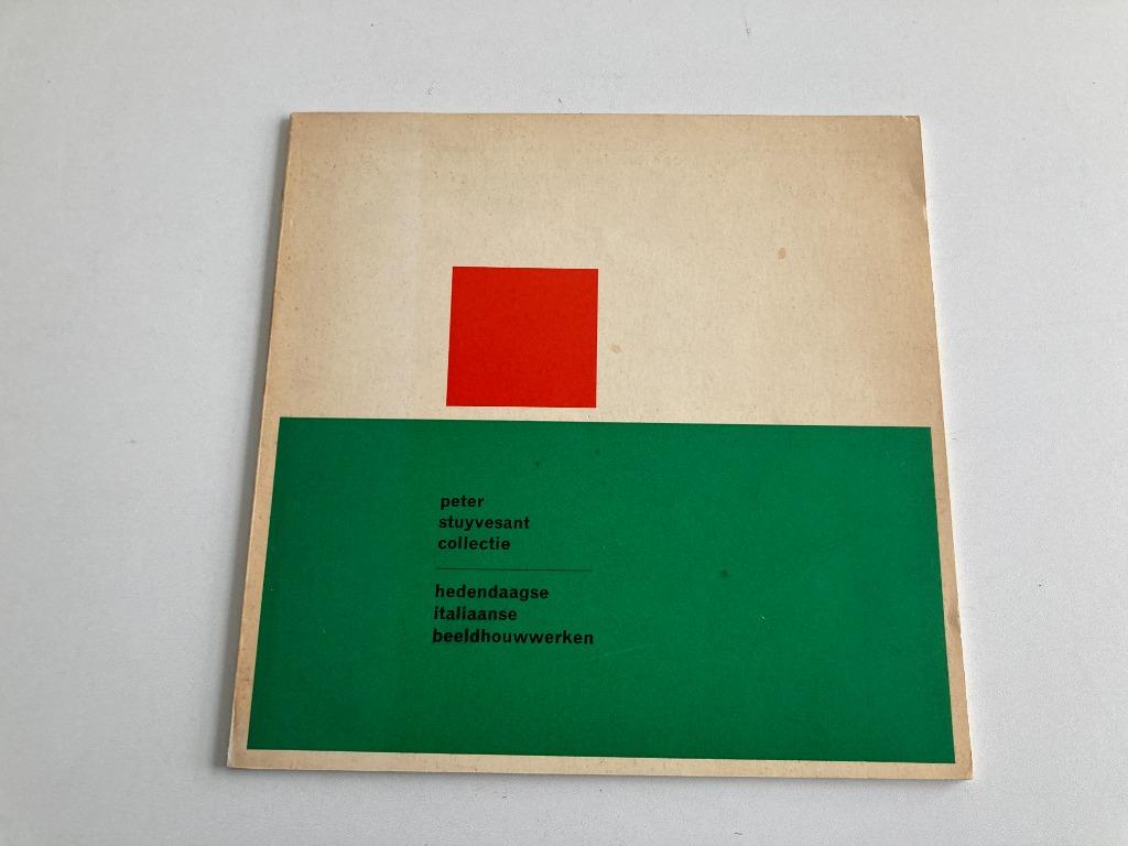 " Hedendaagse Italiaanse beeldhouwwerken " Wim Crouwel 1966, Enlèvement ou Envoi, Wim Crouwel, Utilisé, Sculpture