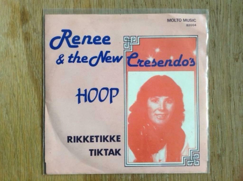 single renee & the new cresendo's, Ophalen of Verzenden, 7 inch, Nederlandstalig, Single