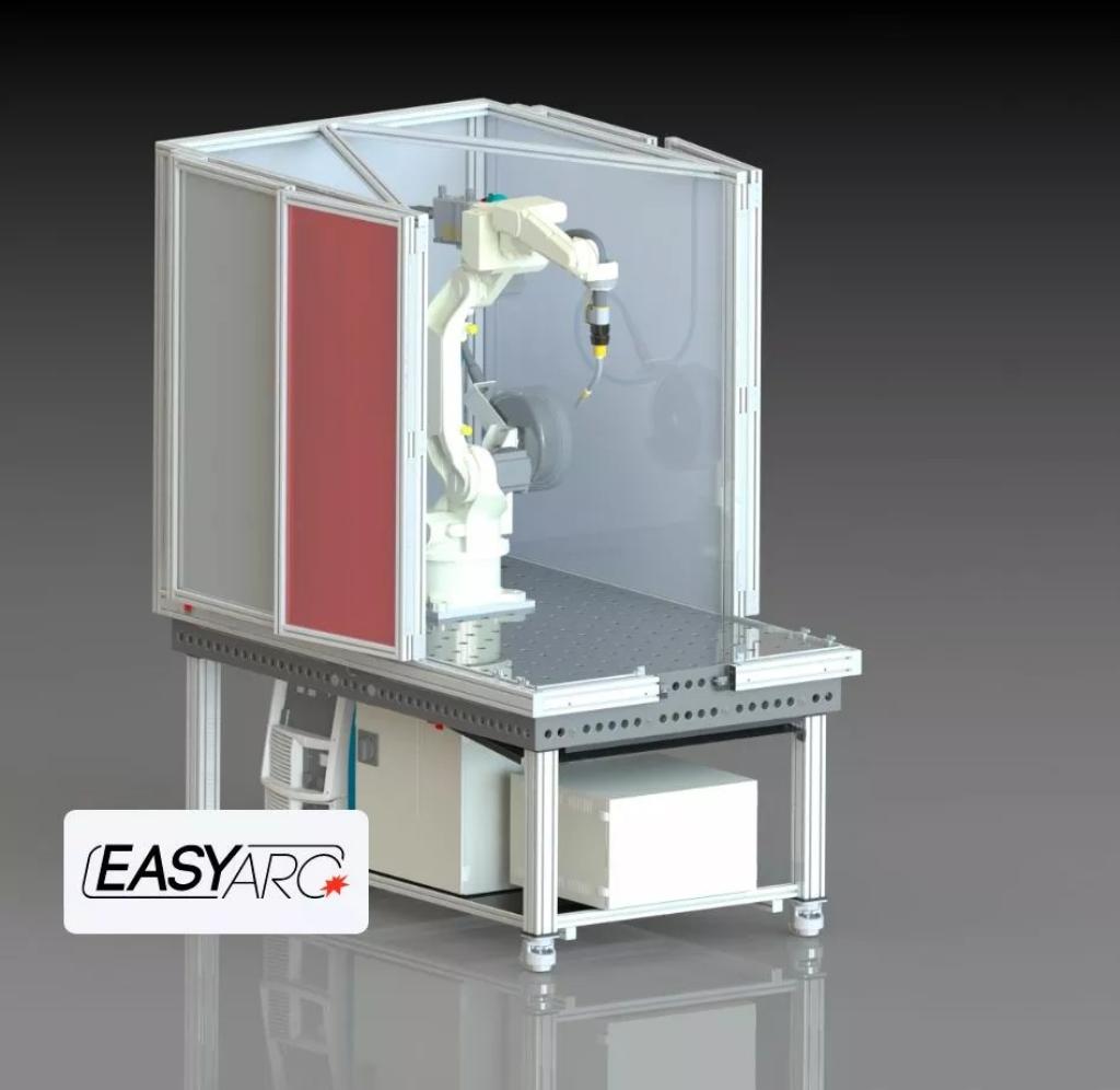 OTC EasyArc Lasrobot MIG MAG TIG Robotarm Cabine Laspost, Doe-het-zelf en Bouw, Gereedschap | Lasapparaten, Ophalen of Verzenden