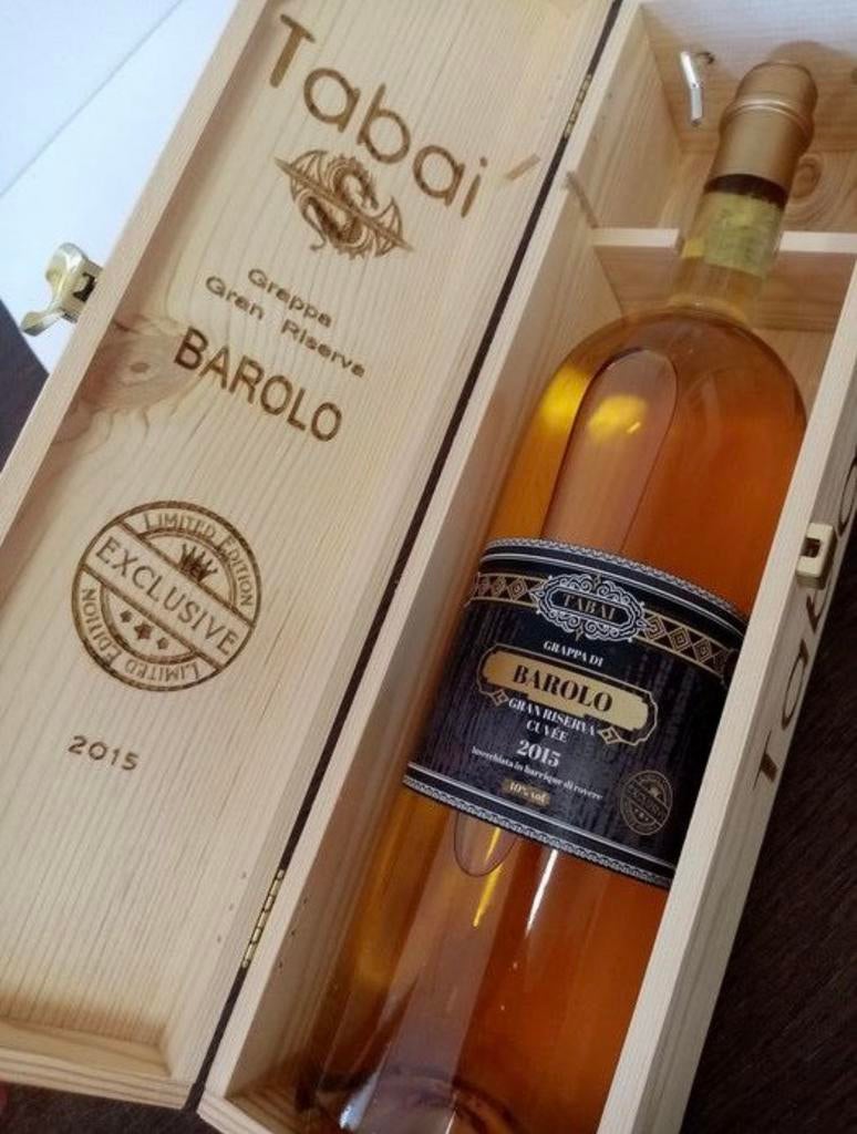 Tabai – Grappa di Barolo Gran Riserva 2015, Ophalen, Nieuw