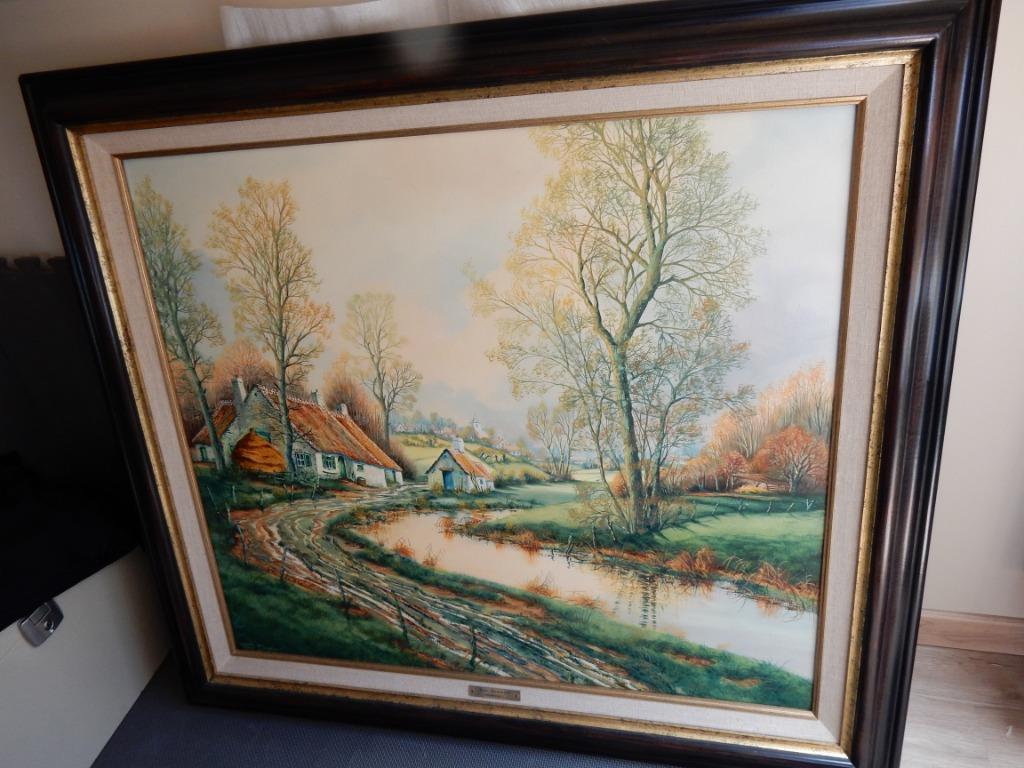 schilderij Paul Boonaert Kwaremont, Antiek en Kunst, Ophalen