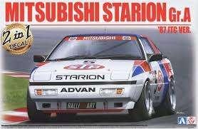 BEEMAX 24023 Mitsubishi Starion Gr. A 1987 JTCC échelle 1/24, Overige merken, Auto, Groter dan 1:32, Nieuw