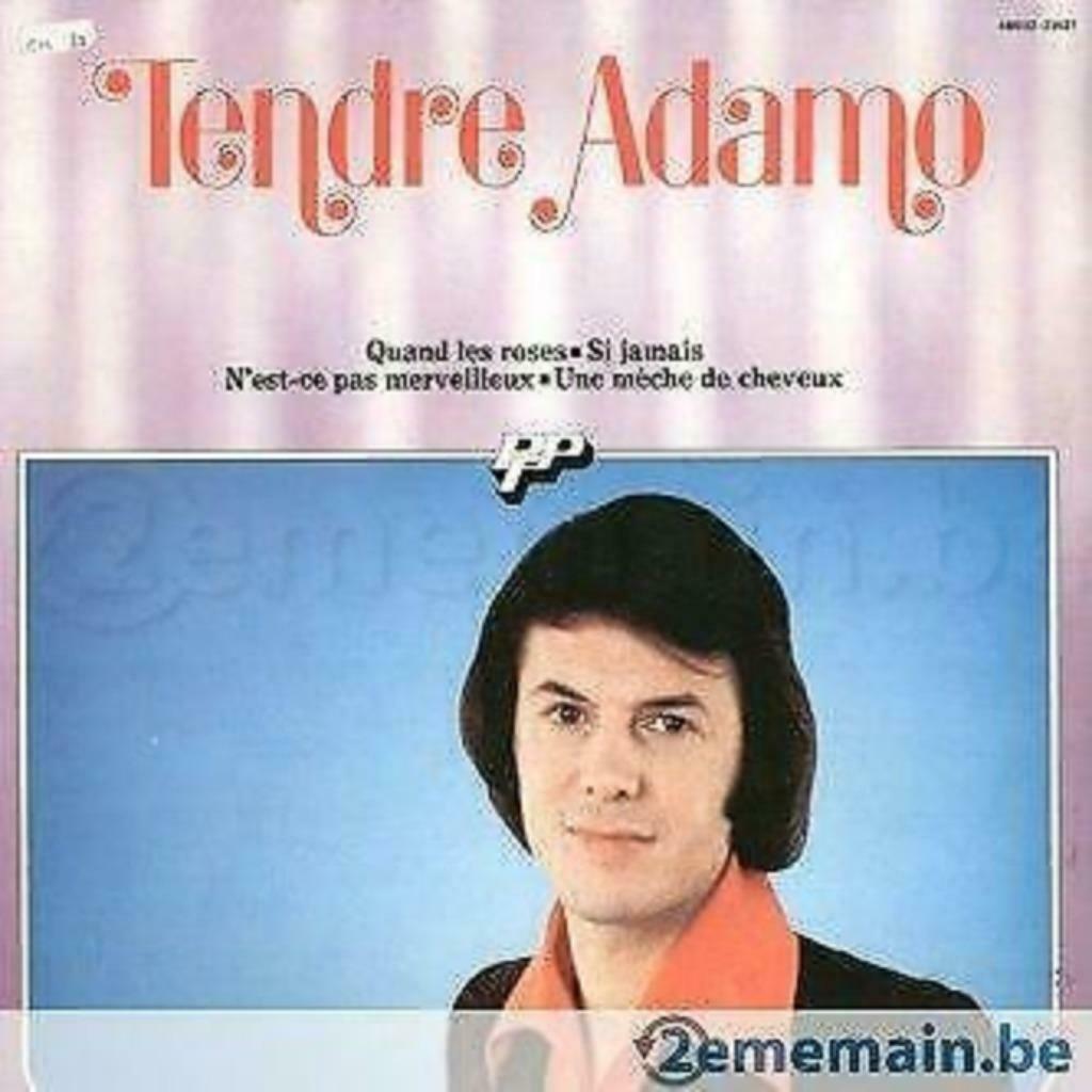 Adamo ‎– Tendre Adamo, Ophalen of Verzenden, 12 inch