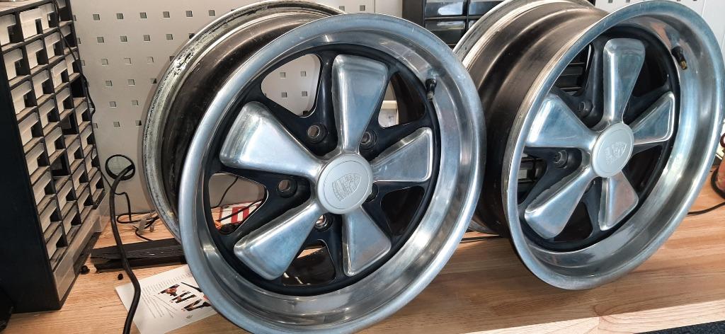 Fuchs velgen Carrera 2.7, Auto-onderdelen, Banden en Velgen, Ophalen of Verzenden, Gebruikt, 15 inch, Banden en Velgen