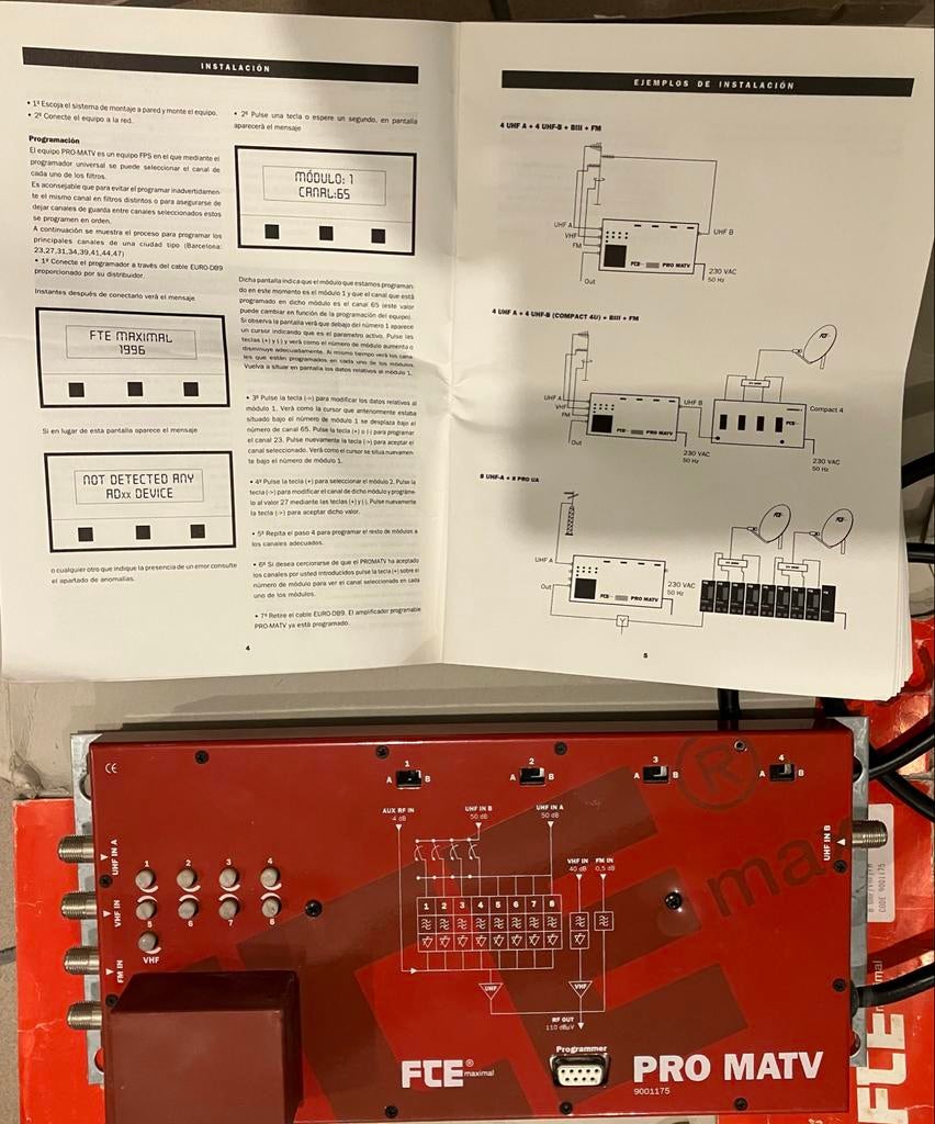 FTE MAXIMAL PRO MATV 9001175, Enlèvement ou Envoi, Utilisé, Accessoires d'antenne (parabolique), Autres marques
