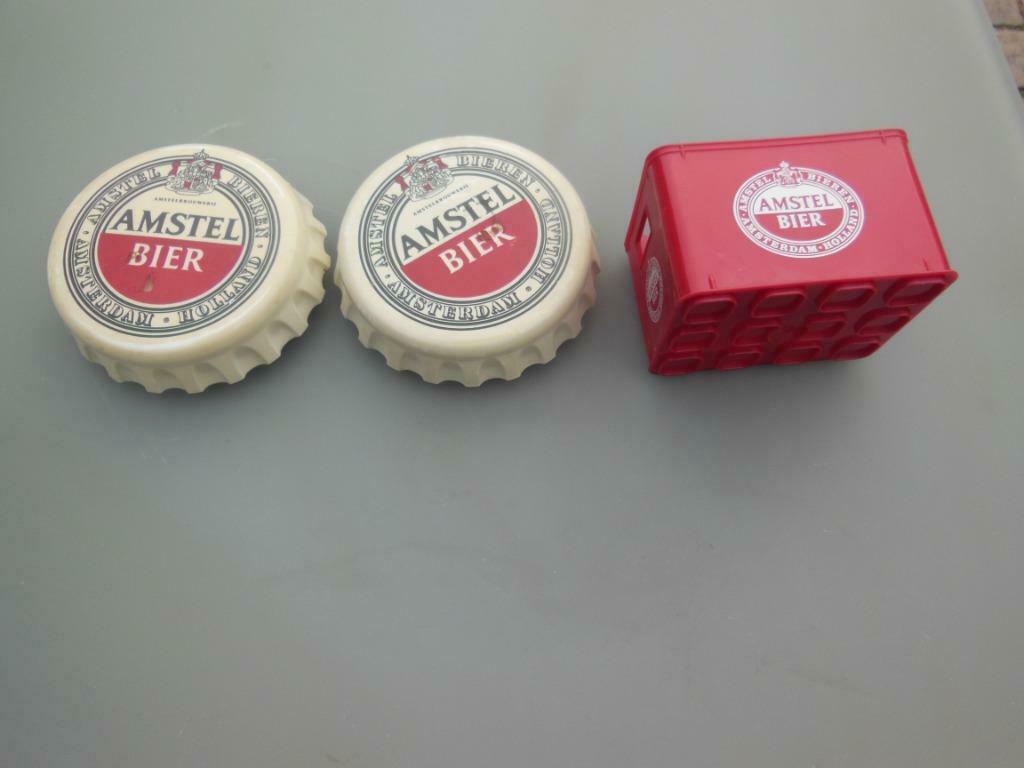 amstel bier, Verzamelen, Biermerken, Ophalen of Verzenden, Gebruikt, Amstel