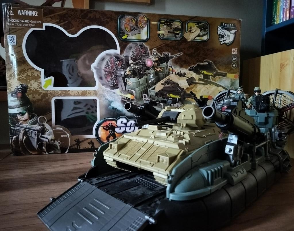 Soldier Force Mega Hooverspeeder, Kinderen en Baby's, Ophalen, Zo goed als nieuw
