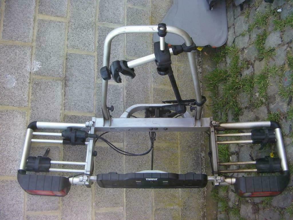 1 portes vélos Thule, Vélos & Vélomoteurs, 40 à 60 kg, Pliable, Comme neuf, Enlèvement
