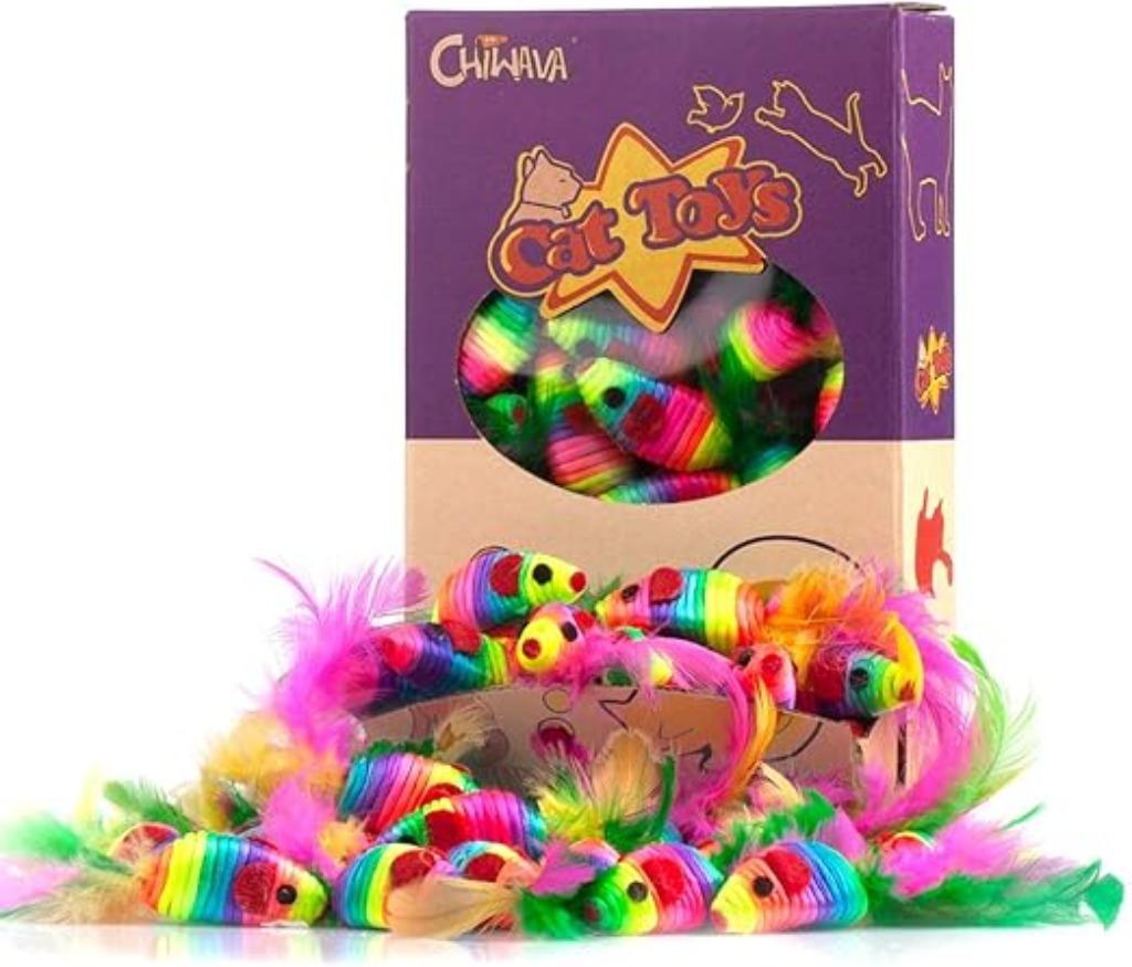 24 hochets pour chats LIVRAISON RAPIDE ET GRATUITE, Animaux & Accessoires, Jouets pour chats, Neuf, -, -, Autres jouets