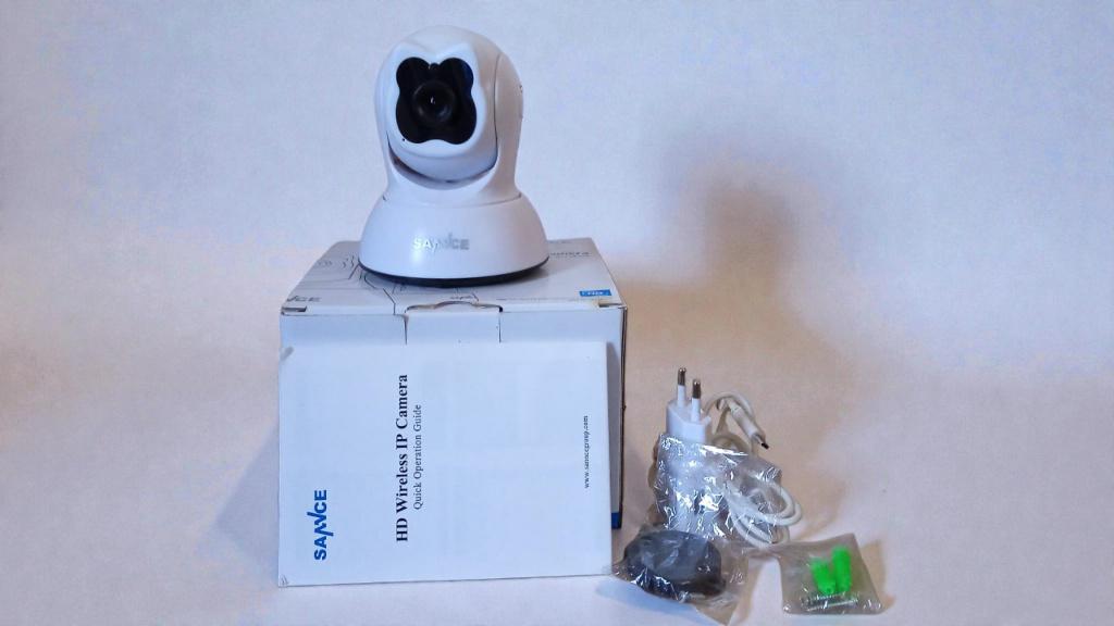 IPCam 360 HD wifi motorisé camera de securite, Enlèvement, Comme neuf, Caméra d'intérieur